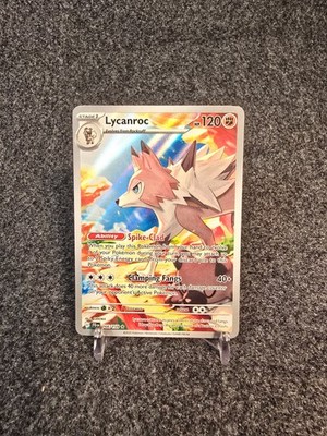 Pokemon TCG Lycanroc - 166/159 - SV09: Journey Together (JTG) NM