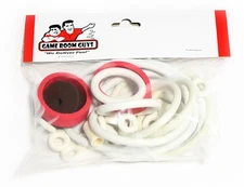 Williams Super Flite Pinball Machine Replacement Repair Rubber Ring Kit White