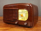 Old Antique Bakelite Motorola Vintage Tube Radio Restored & Working Tabletop