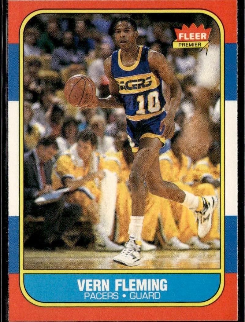1986-87 Fleer #33 Vern Fleming EX-NM