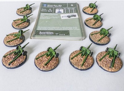 1x 37mm Gun M3 20/60 North Africa Axis & Allies Miniatures