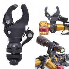 Universal Bike Bicycle LED Light Flashlight Torch Lamp Mount Clamp Stand Holder