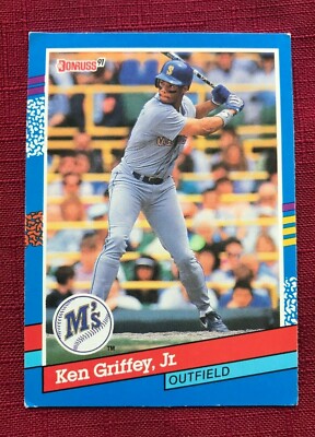 JOHN'S DEALS - US - KEN GRIFFEY, JR. DONRUSS 91 #77 ERROR CARD