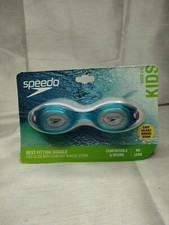 Speedo Kids Glide Goggles Ages 3 - 6 Blue Atoll/Clear