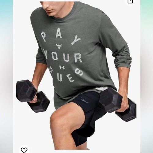 Under armour project rock pay your dues long sleeve tee small