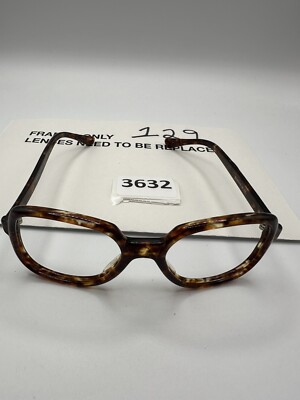 Foremost Eyeglasses Frames 49 16 135 Made in USA Tortoise