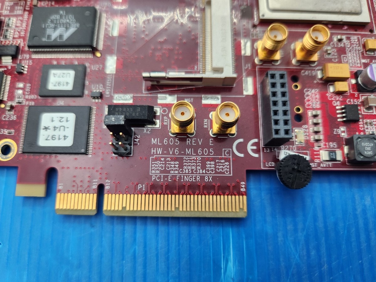 Xilinx Virtex ML605 REV E Evaluation Board HW-V6-ML605 Used | eBay