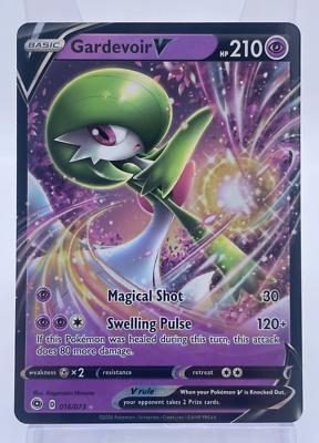 Pokemon TCG Gardevoir V 16/73 / Ultra Rare- Champion's Path - NM