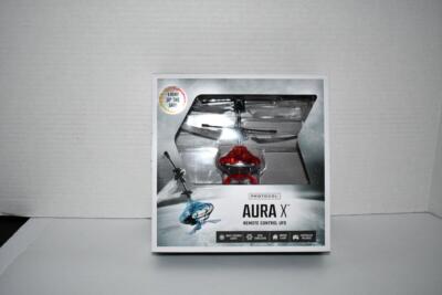 Protocol Aura X Remote-Controlled Flying UFO #SMPTC-80127 NWT