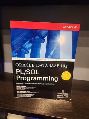 Oracle Database 10g PL/SQL Programming by Ron Hardman, Scott Urman and...