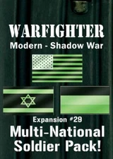 DVG Warfighter: Shadow War Expansion #29 – Multi-National Soldier Pack DVG NISW