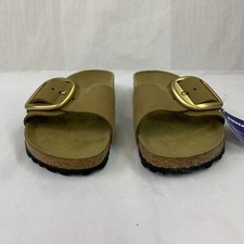 Birkenstock New w/o Box Madrid Big Buckle Mud Green Nubuck Leather N Select Size