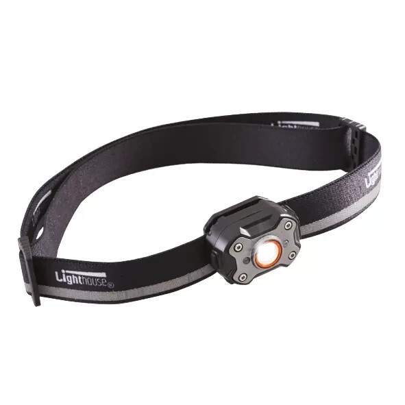 Lighthouse 400 Lumens Rechargeable Headlight Head Torch A40HR VAT New UK MINI