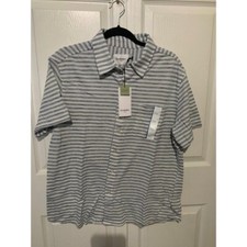 Men  s Goodfellow and Company Button Up Shirt-Large......