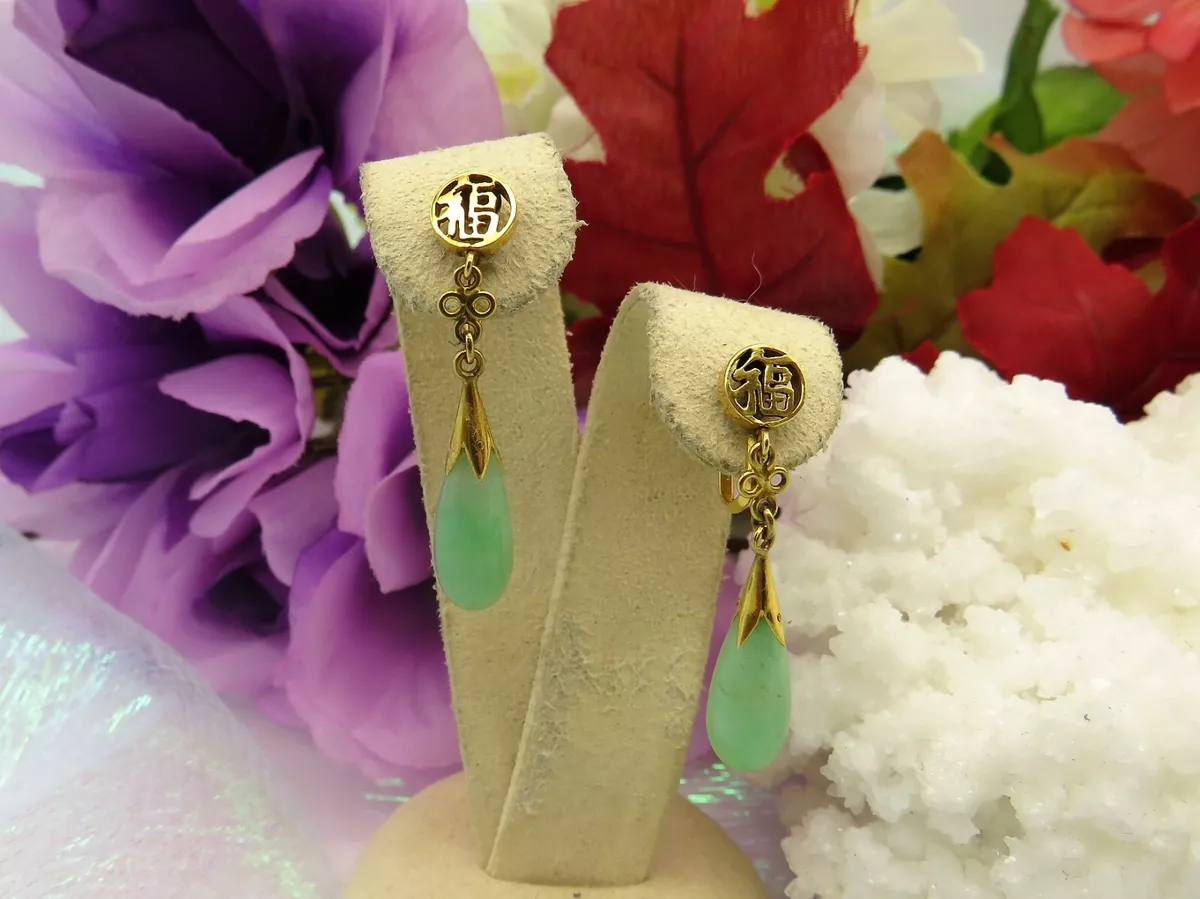 18k gold screw back earrings deals