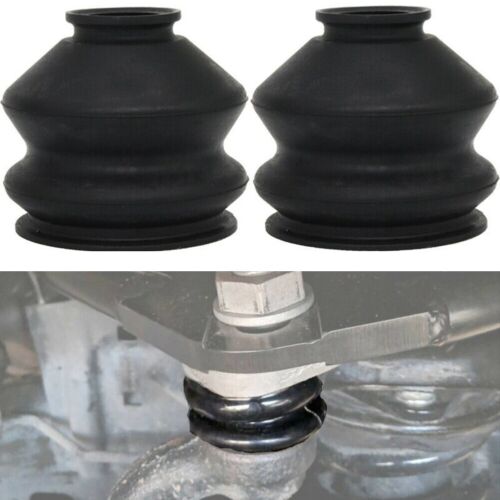 Flexible Rubber Dust Shield Covers for Car Suspension Ball Joints 2pc Set - Picture 1 of 7