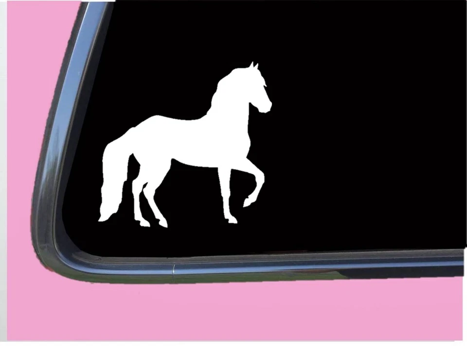 EZSTIK Paso Fino Horse plain TP 595 6" Decal Sticker saddle horseshoe tack accessories