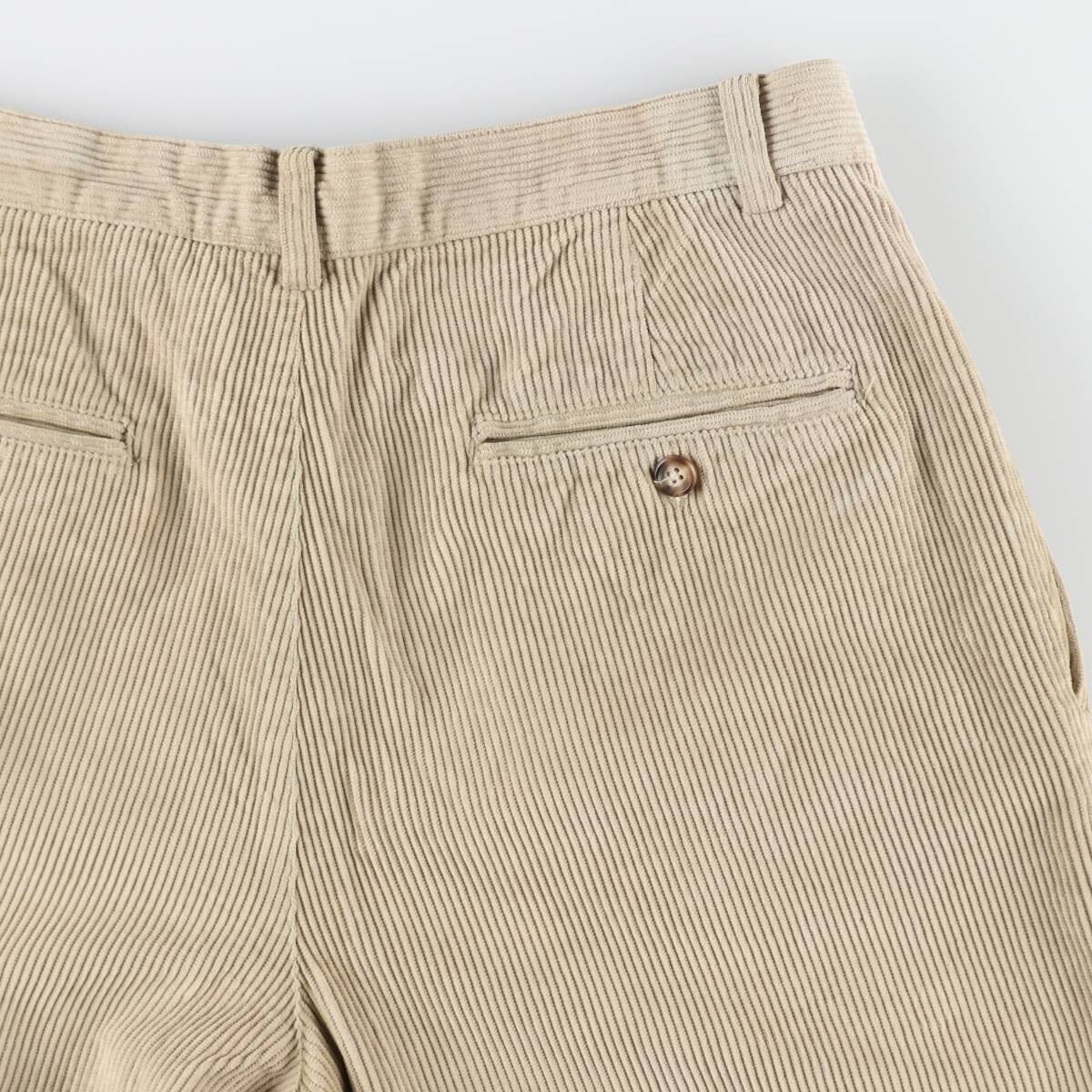 90s~ GAP Old Gap Easy Fit Two-pleat Corduroy Pants Men's W34