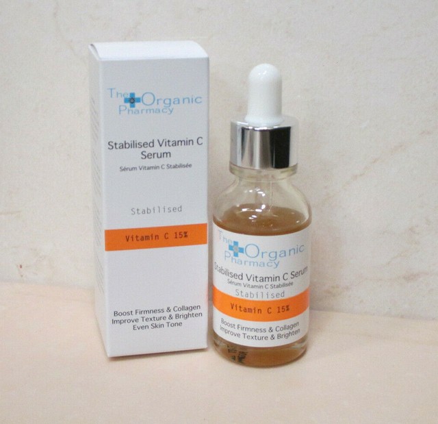 THE ORGANIC PHARMACY STABILISED VITAMIN C SERUM 1 OZ BOXED eBay