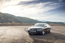 Cars audi s7 avant garde Desk Mat Stitched