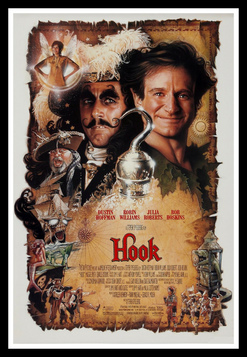 Hook Movie Poster Print & Unframed Canvas Prints | eBay Australia