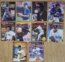 Lot of 10 Beckett Baseball Card Monthly Magazine,  Clemens , Ryan + 90s & 2000s