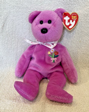 Ty Beanie Baby MOTHER 2004 Bear Mothers Day Pink MWMT