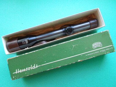 RARE Vintage HENSOLDT DIASTA 2,75 X 21 Ret. # 1 + Orig. Box! Full NEW Service!
