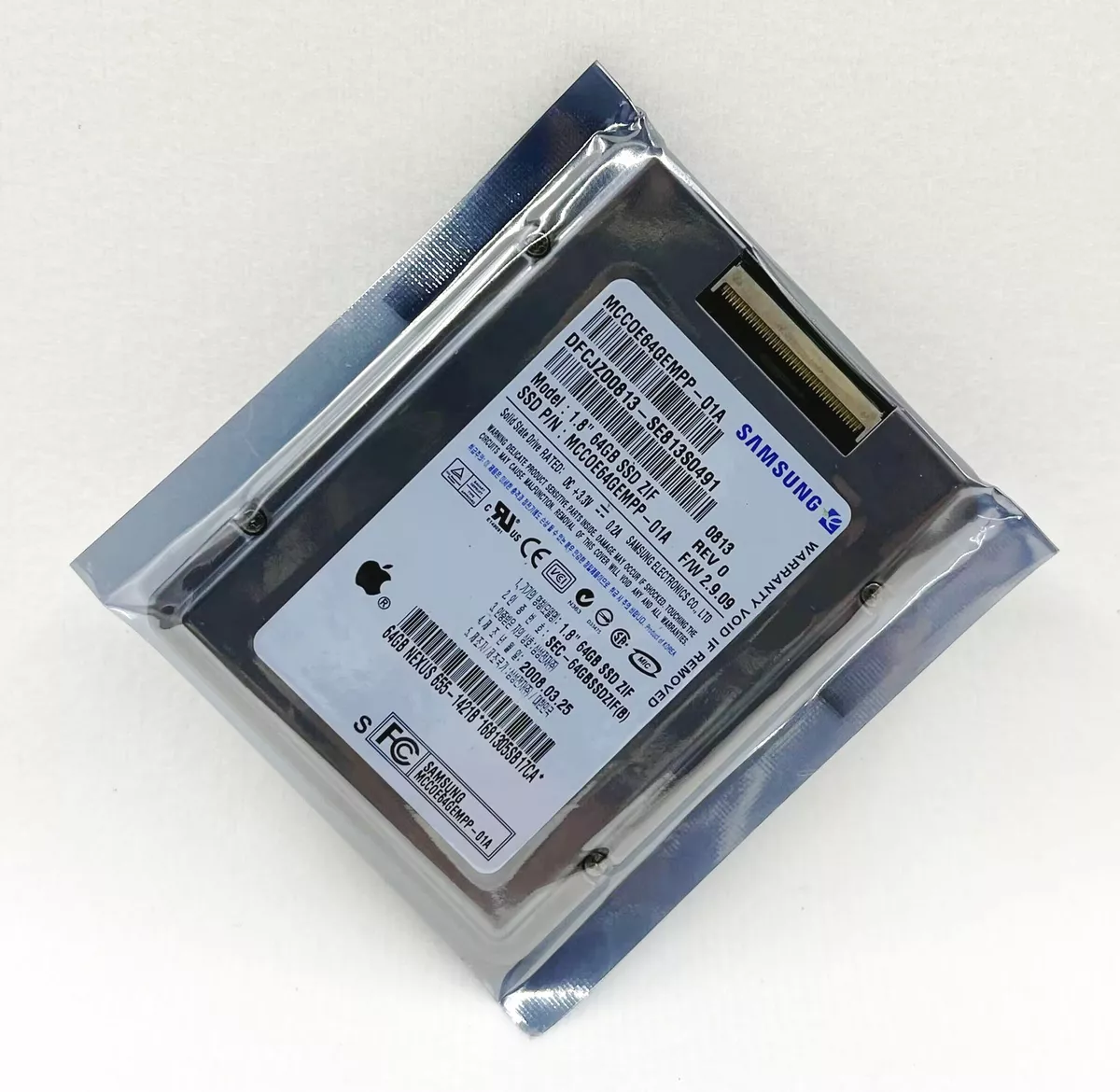 SAMSUNG 64GB (1.8''64GB SSD-ZIF) 1.8 SAMSUNG 64GB (1.8''64GB SSD-ZIF) 1.8