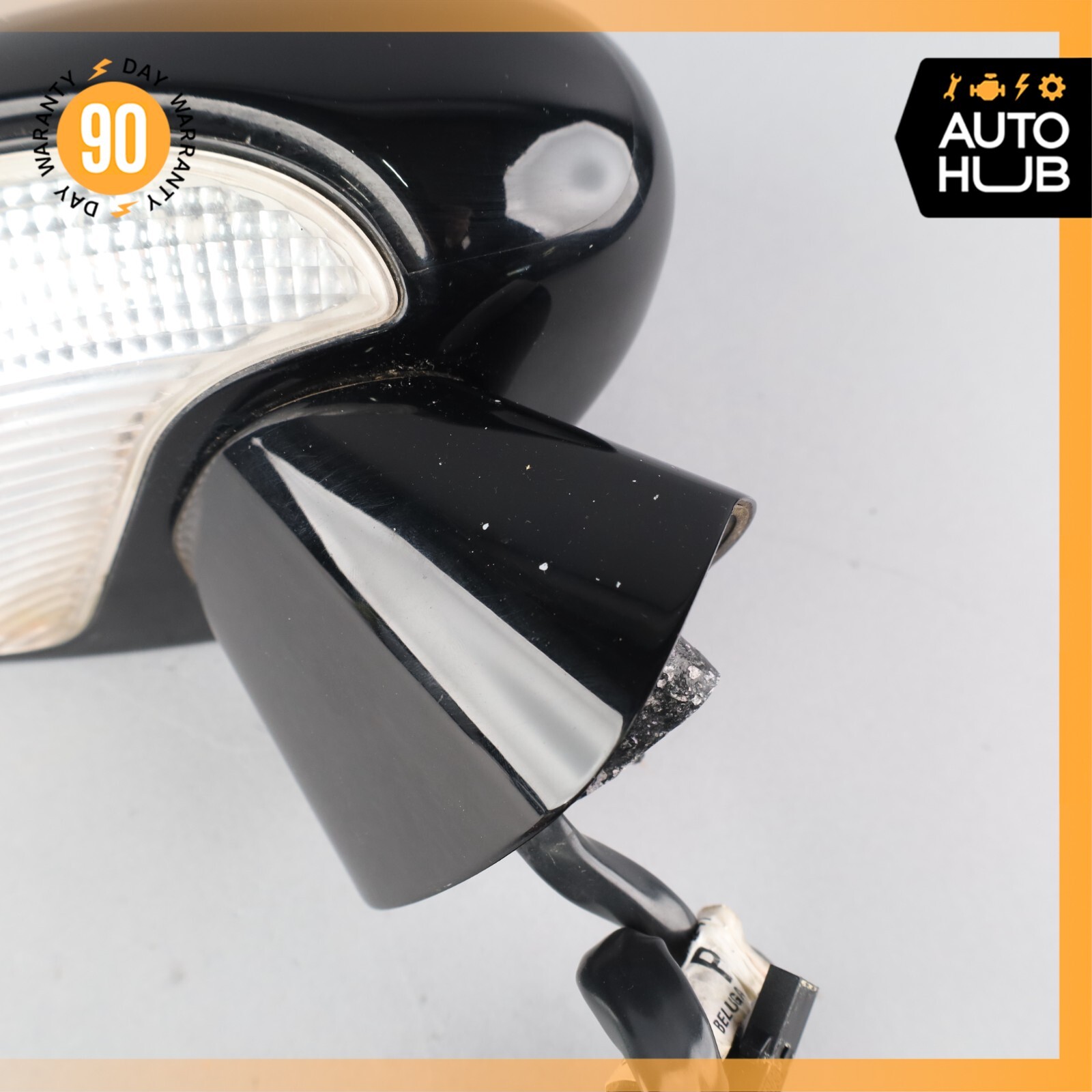 06-09 Bentley Continental Flying Spur Right Side Rear View Door Mirror OEM 78k
