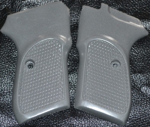 Bersa Thunder Firestorm 383A,22 380 pistol grips grey plastic checker ...