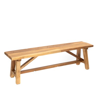 KÜCHEN BANK ''ROCA'' | 160cm, Massiv Holz | Natur Esszimmerbank, Flur Bank