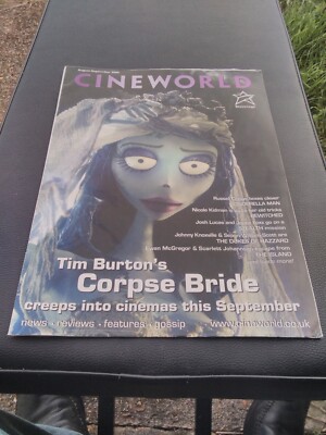 CINEWORLD CInema Magazine (Aug-Sep 2005) - Stevenage Edition - Tim Burton cover