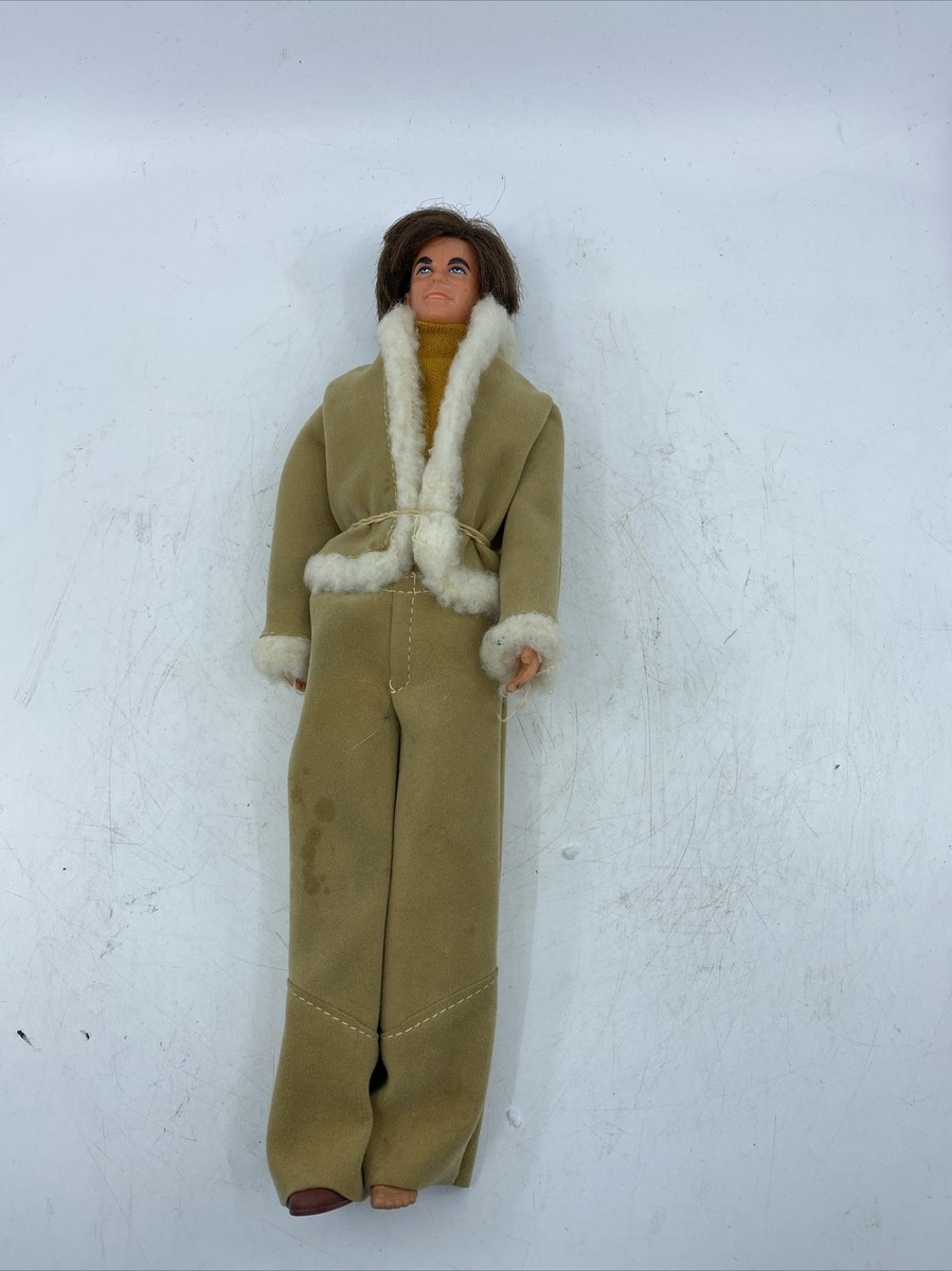 VINTAGE 1970'S MATTEL KEN DOLL FAUX SUEDE JACKET/PANTS | eBay