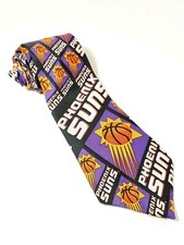 Vintage Phoenix Suns Tie RM Style 100 Silk Basketball NBA Made In U.S.A.
