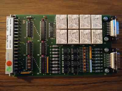 atek-NC Systems A-6000 CNC control 8 in/8 out card Koppler 8E/8A 11.0300198
