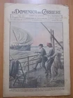 DOMENICA del CORRIERE 45/1922 Il Re salva una imbarcazione in difficoltà