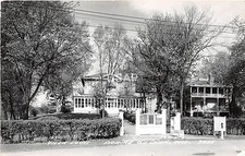 B84/ Prairie du Chien Wisconsin Wi Postcard Real Photo RPPC Villa Louis c1950
