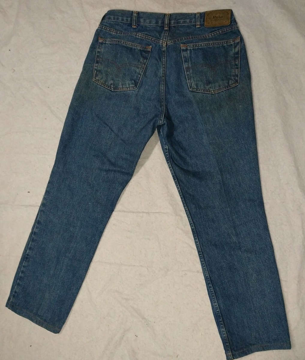 vintage polo ralph lauren Denim Jeans 32x29 USA MADE light vintage polo ralph lauren Denim Jeans 32x29 USA MADE light
