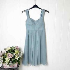 Jenny Yoo Collection Mint Semi Formal 100 % Silk Dress -size 6