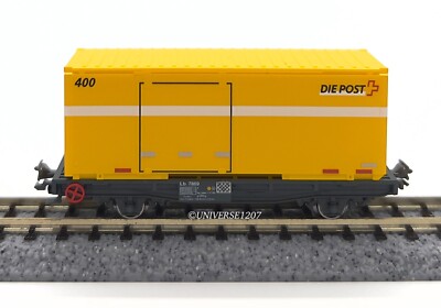 N Scale Kato 10-1731 RhB Freight Car Lb-v & Sb-t 8-Car Set w