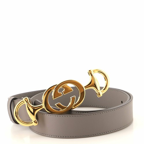 Interlocking G Horsebit Belt Leather 