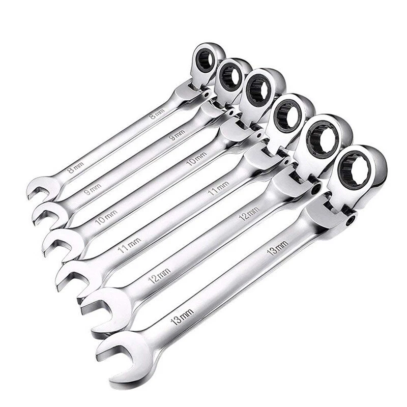 Open and ring spanner set deals