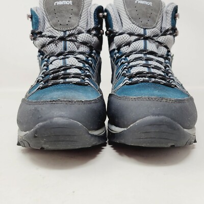 riemot Men\'s Hiking Boots Size 9 M Waterproof Lightweight Grey Blue RM021 riemot Men main image 4