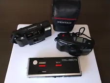 Vintg Film camera Lot Pentax IQZ- Minolta Freedom- Minolta 460TX NON TESTED. 