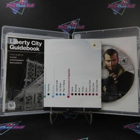 Grand Theft Auto IV PS3 PlayStation 3 + Map Complete - 1 Year Warranty EX Cond