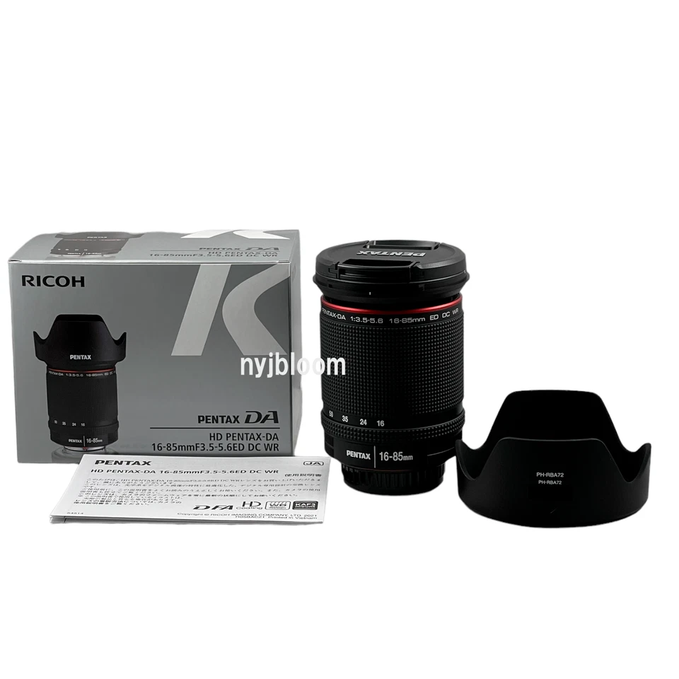 New PENTAX HD DA 16-85mm f/3.5-5.6 ED DC WR Lens for K Mount APS-C - Image 3 of 4