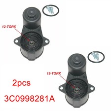 2x STELLMOTOR HANDBREMSE BREMSSATTEL FÜR VW PASSAT 3C B6 B7 SHARAN SEAT ALHAMBRA