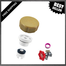 Outdoor Faucet Repair Kit with Teflon Tape, Vacuum Breaker Replacement Sillcock