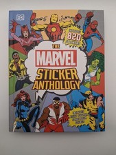 Marvel Sticker Anthology Sticker Book with 820 Classic Stickers Hardcover